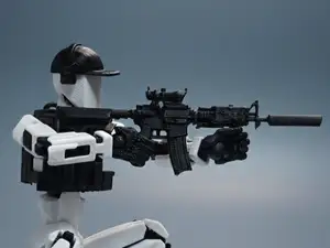 Dummy 13 M4A1 SOPMOD Block I gun