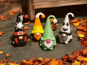 Cute crochet gnome
