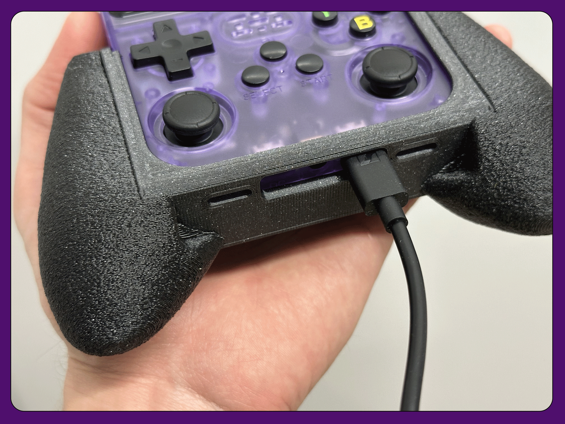 R36S Retro Gaming Console Max Grip