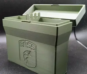 3x spinnerbait box for bass and pike fishing