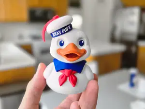 Stay Puft Rubber Duck Ghostbusters Mashup Toy