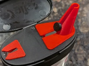 Daisy BB dispenser bottle clip-in funnel with cap