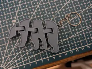Брелок Нива на 3D-принтер: STL-модели