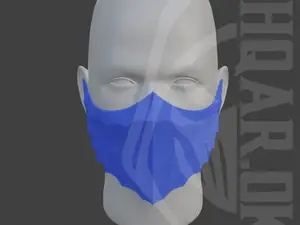 Kitana mask from Mortal Kombat 11 - Outworld Queen