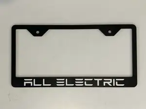 License Plate Frame/Cover for Electric Cars/EVs