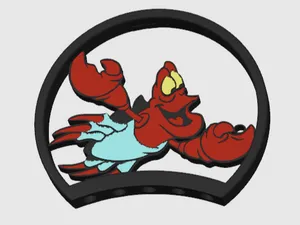Sebastian Disney ears for 5 magnet headband