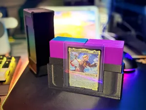 Slim Commander Deck Box V2 - 100 Double Sleeved