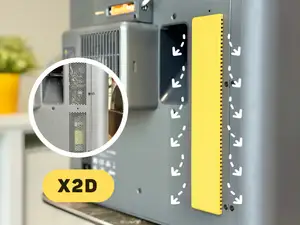 X2D Back Mesh Dust Cover