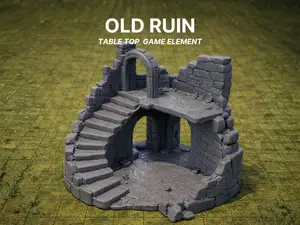 Antike Ruine Element Terrain DnD Tabletop Wargame