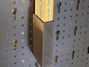 Halter Zollstock für Werkzeugwand/Lochwand