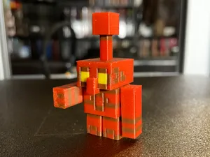 Minecraft Copper Golem Figurine
