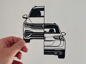 Wall Art Car - VW Tiguan R line