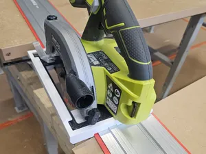 Ryobi R1801 circular saw guide rail adapter