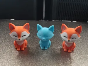 Volpe Chibi keychain