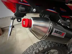 Motorcycle Exhaust Wash Plug