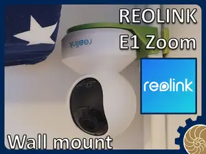 REOLINK E1 ZOOM - Pipe/Wall Mount