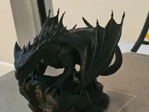 Dagon on rock