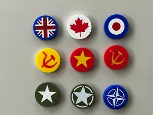 Tokens for Various Nations