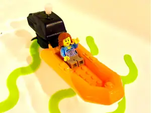 Brick Rubber Motor Boat
