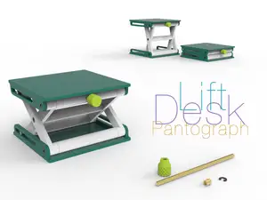 Pantograph Lift Desk