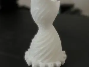 Twisted Gear Vase