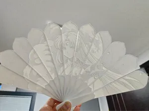 杀生丸 浮雕 折扇 犬夜叉 杀殿