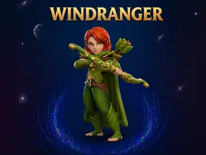 DOTA 2 WINDRANGER CHIBI STYLE