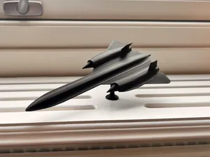 Posable SR-71 Blackbird Decoration