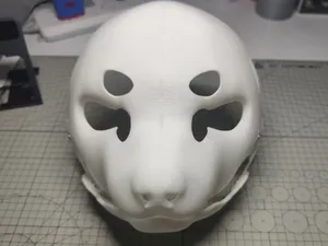 半写实薮猫兽装头骨2.0