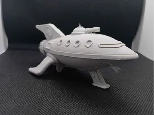 Futurama Planet Express Space Ship Fanart Statue