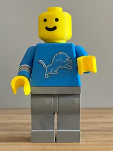 NFL Brick Man - Detroit Lions (500%)