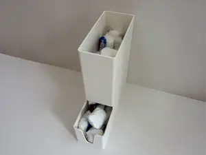Dishwasher tablet dispenser (slim)