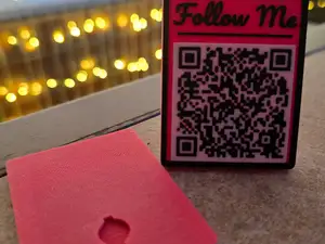 Follow Me QR Code Sign