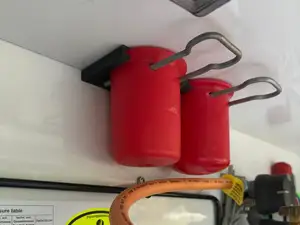 Gasflaschen Kappen Halter
