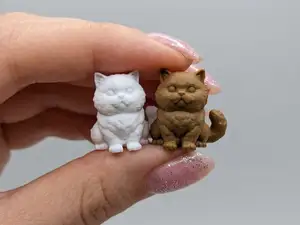 Mini British Shorthair Chibi – Cute Cat Figure