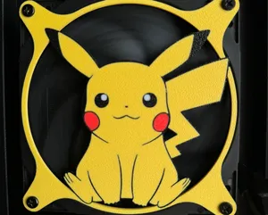 Pikachu PC Fan Cover 120mm (4 colors/one AMS)