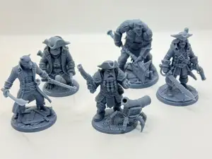 The Sea-Scarred Raiders: A D&D Pirate Squad