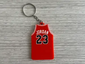Michael Jordan Jersey Keychain-Chicago Bulls - NBA