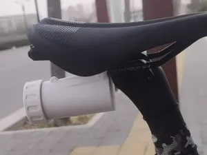 随车工具桶,车座座弓安装工具桶整体版