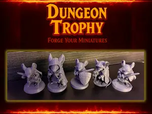 Mouse Guard – Fantasy Mouse Miniatures Set