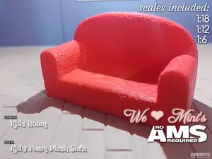 WLM - Kid's Foam Plush Learn2Play Sofa