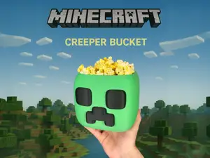 Minecraft Creeper Bucket (AMS and Non AMS Version)