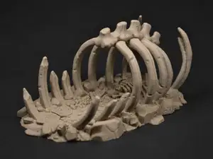 Ancient Beast Skeleton – DND Miniature Terrain