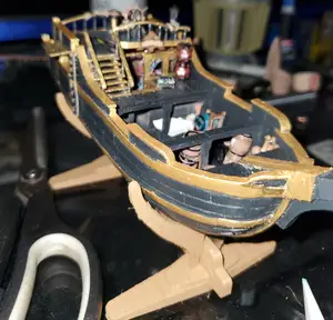 Ship Stand for Display or Diorama Simple Card