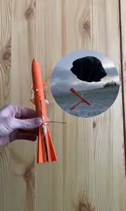 Launch Rocket With Parachute