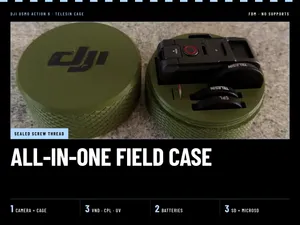 DJI Osmo Action 6 + Telesin cage, filters, battery