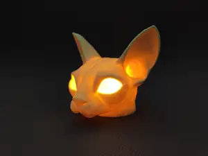 Sphynx Cat - LED tea light holder