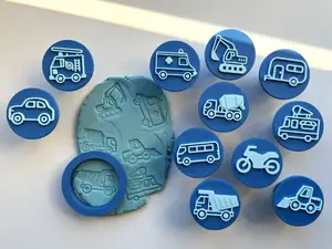 PART 1 - Vehicle Stamp Set – Cars & Construction