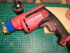 3 Jaw Self-Centering Spiral Chuck for Hand Drill