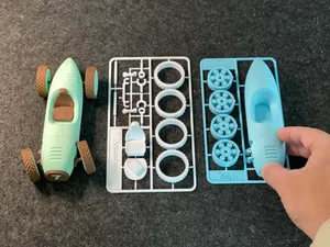streering fidget spinning car on kit cards